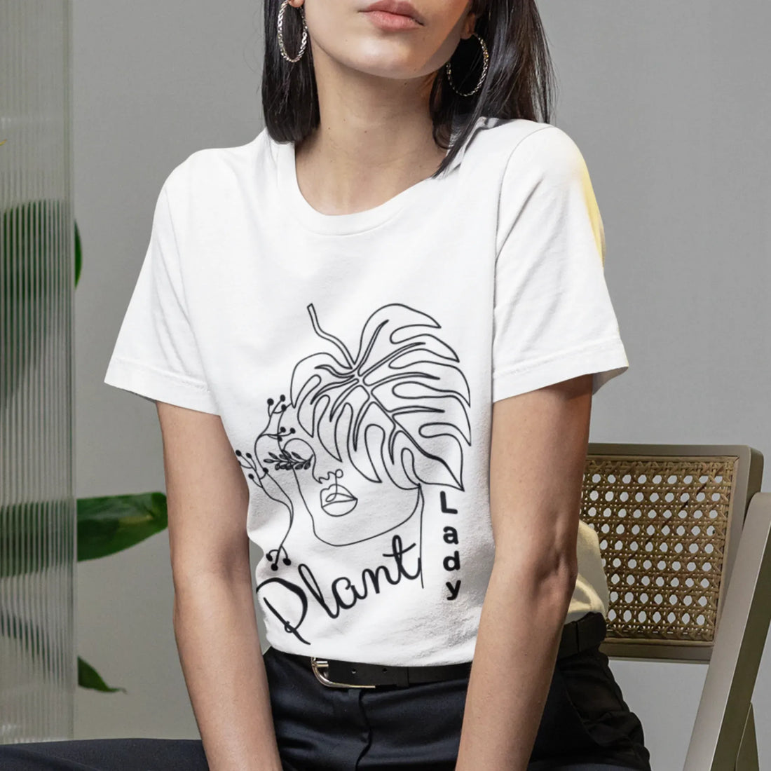 Plant Lady T-shirt White / S T-Shirt