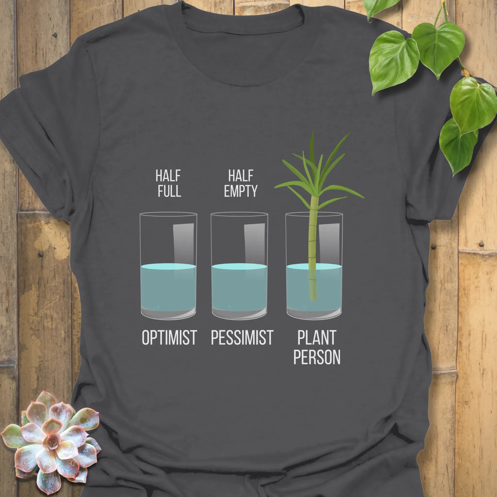 Plant Person T-shirt Charcoal / S T-Shirt