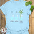 Plant Person T-shirt Light Blue / S T-Shirt