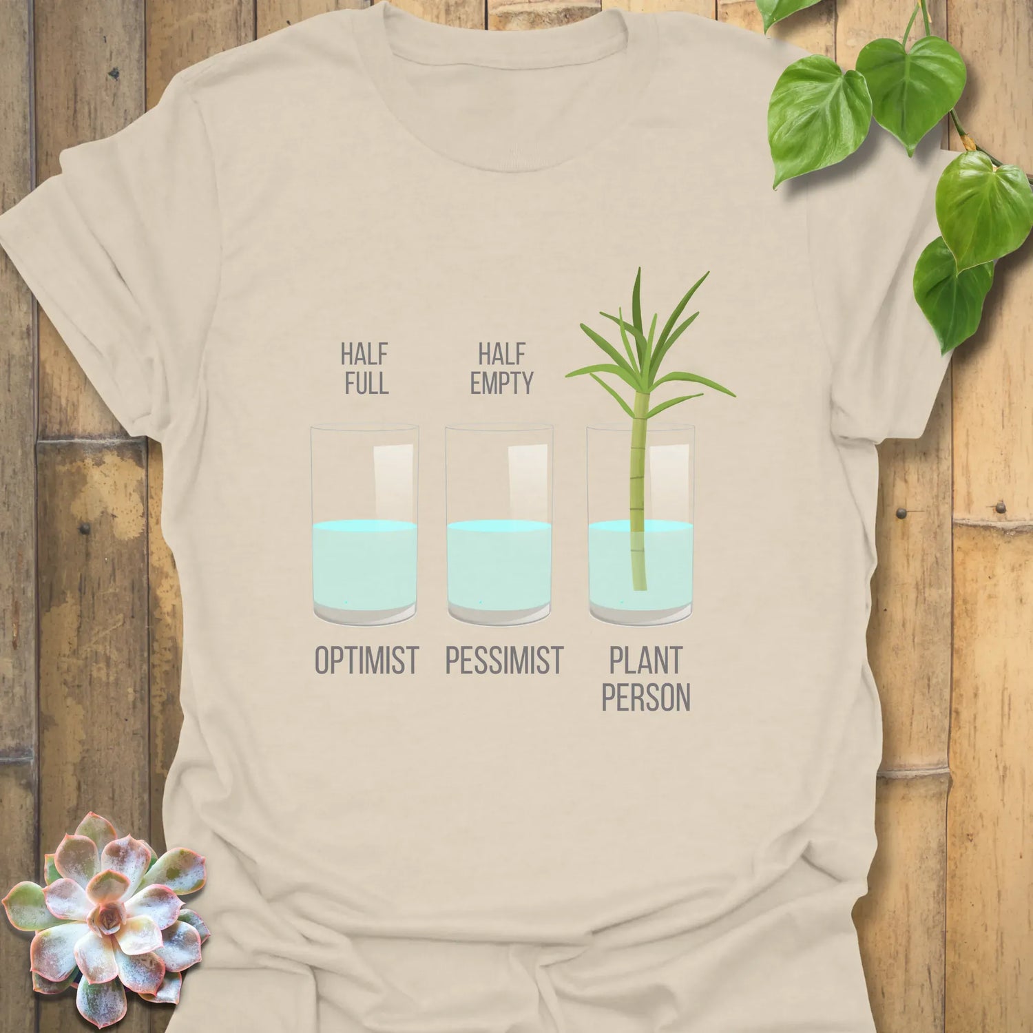 Plant Person T-shirt Natural / S T-Shirt