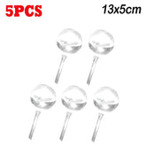 Plant Self Watering Bulbs - Round or Bird-Shaped Irrigation 5pcs B Self Watering Globes