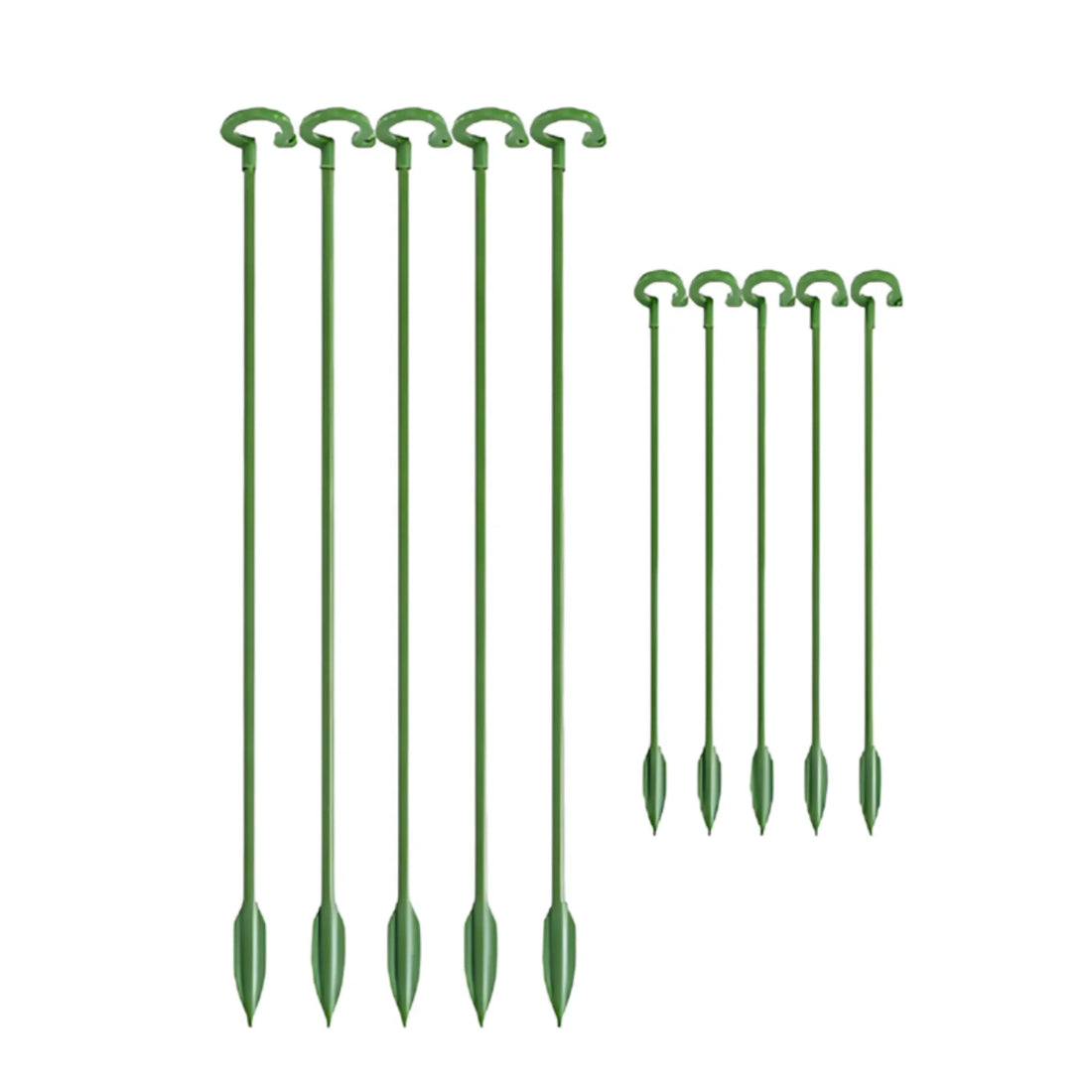 Plant Support Clips - Reusable Garden Holder for Vegetables 10 Pcs / 17cm Plant Support