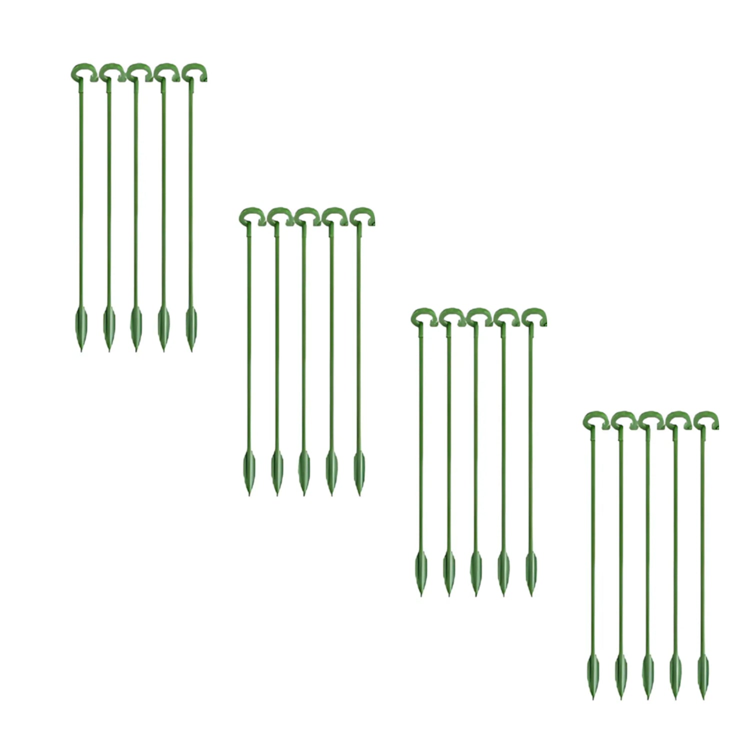 Plant Support Clips - Reusable Garden Holder for Vegetables 20 Pcs / 17cm Plant Support