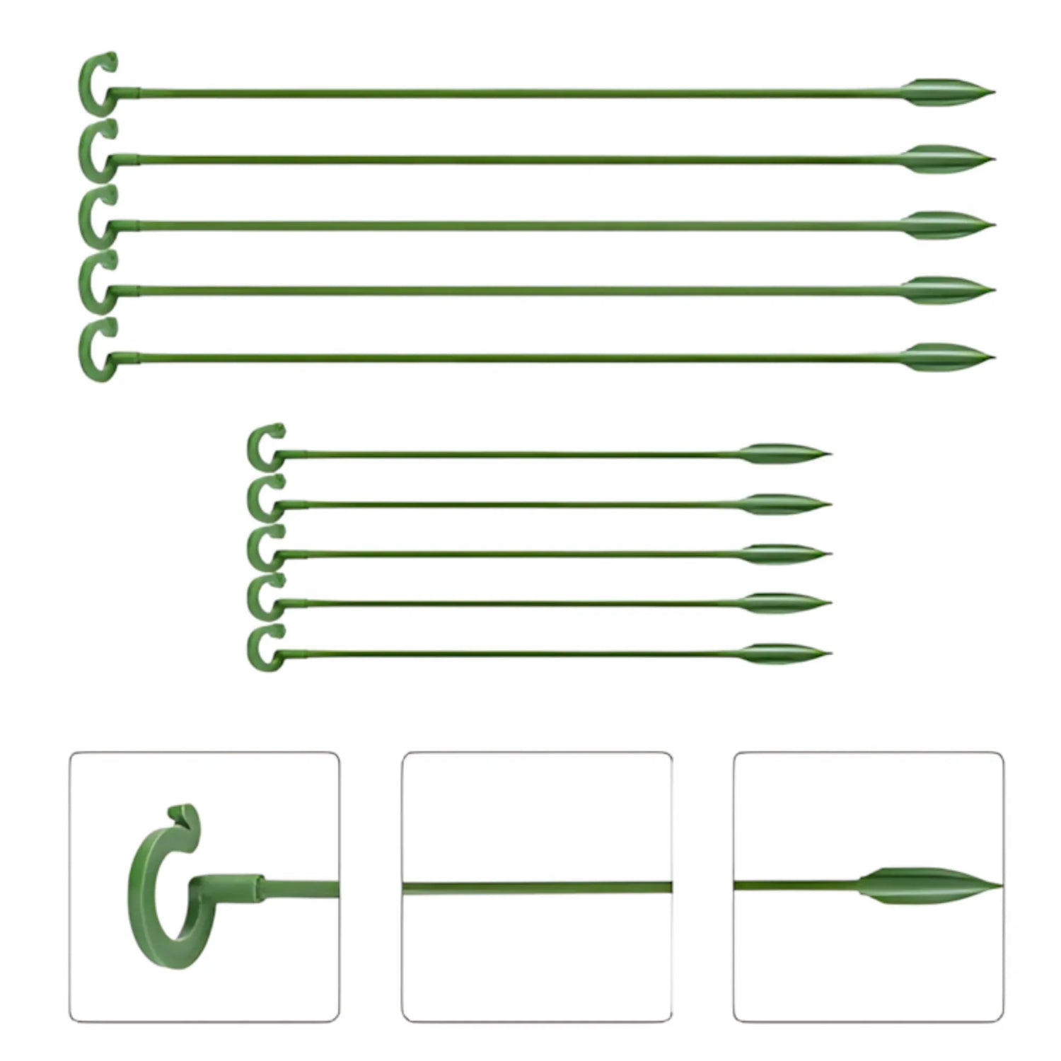 Plant Support Clips - Reusable Garden Holder for Vegetables Plant Support