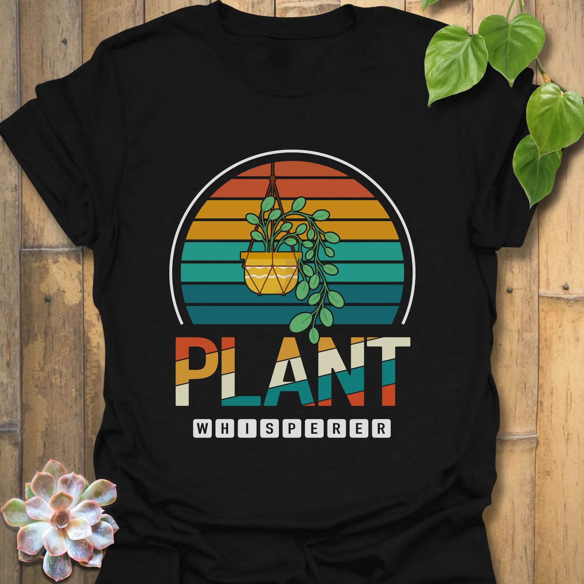 Plant Whisperer T-shirt Black / S T-Shirt