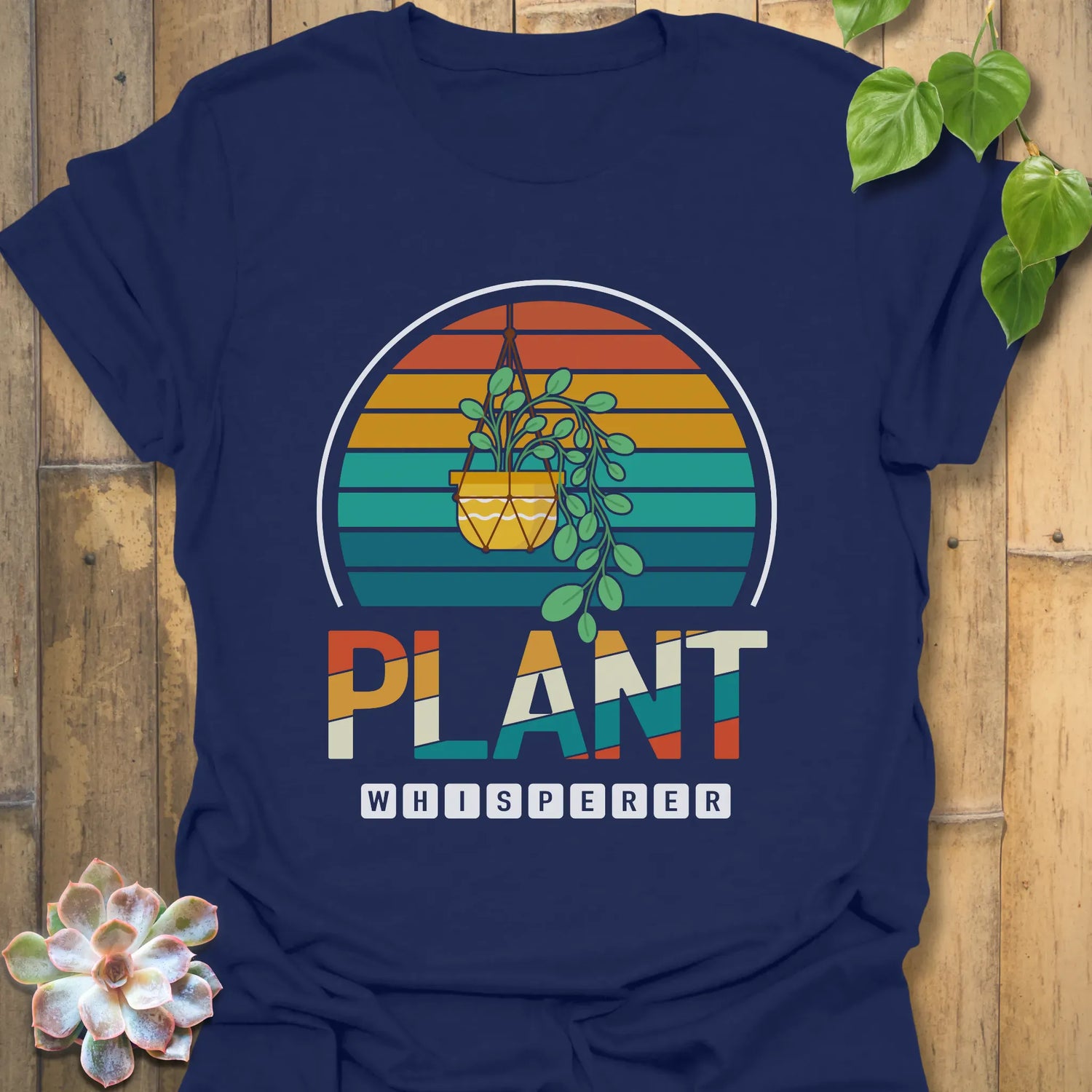 Plant Whisperer T-shirt Navy / S T-Shirt