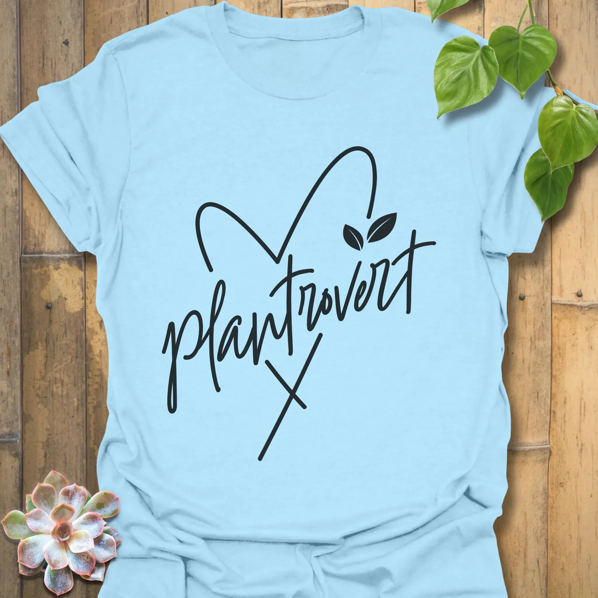 Plantrovert T-shirt Light Blue / S T-Shirt