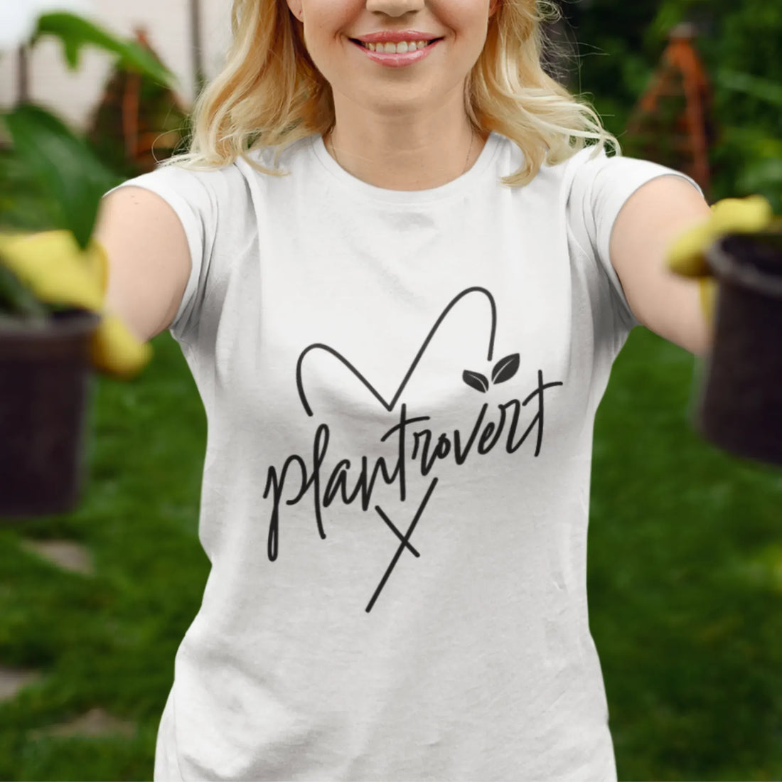 Plantrovert T-shirt White / S T-Shirt