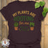 Plants Are Rooting T-Shirt Dark Chocolate / S T-Shirt