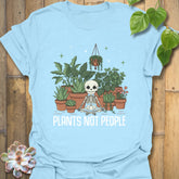 Plants Not People T-shirt Light Blue / S T-Shirt