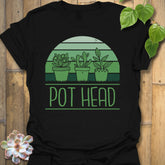 Pot Head T-Shirt Black / S T-Shirt