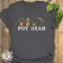 Pot Head T-shirt Charcoal / S T-Shirt