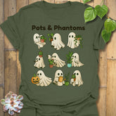 Pots & Phantom T-shirt Military Green / S T-Shirt