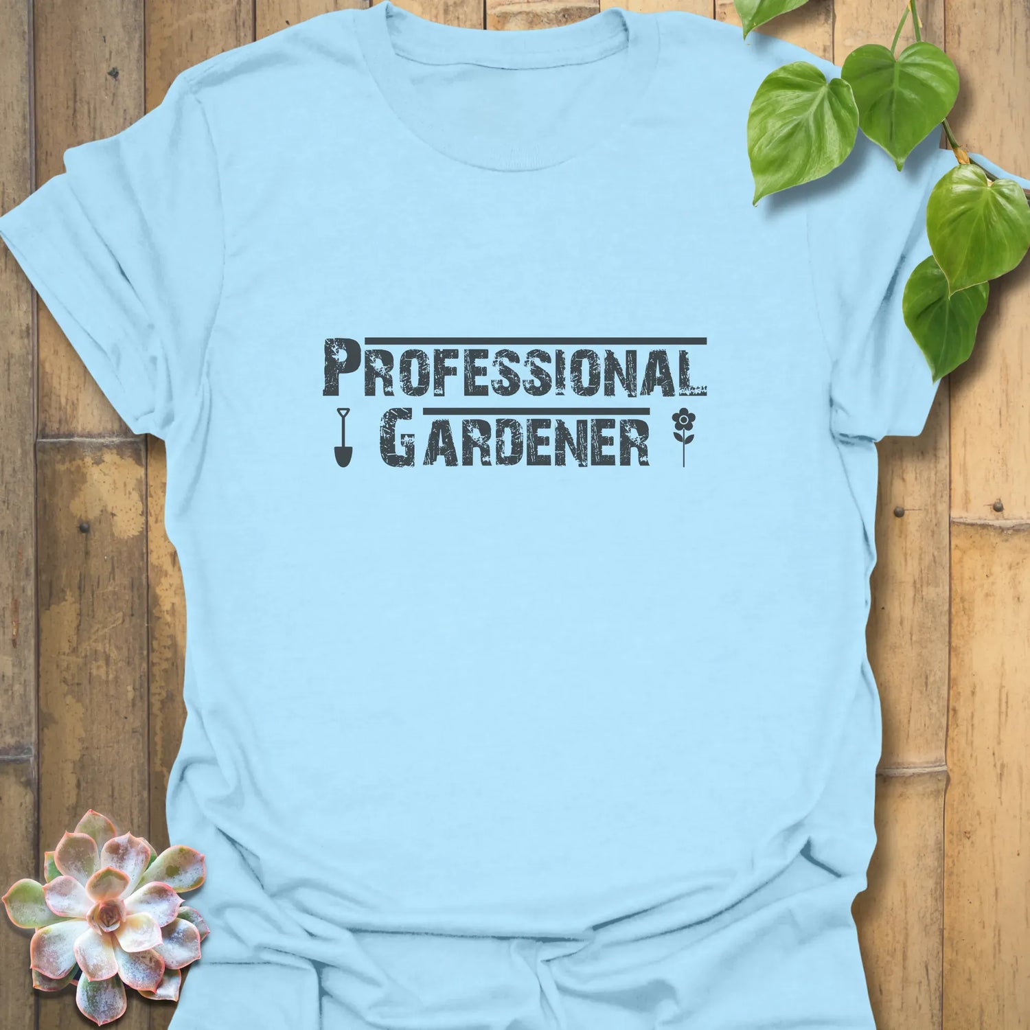Professional Gardener T-shirt Light Blue / S T-Shirt