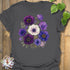 Purple Bloom T-shirt Charcoal / S T-Shirt