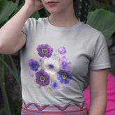 Purple Bloom T-shirt Sport Grey / S T-Shirt