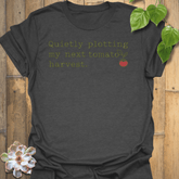 Quietly Plotting T-shirt Dark Heather / S T-Shirt