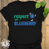 Respect The Blueberry T-shirt Black / S T-Shirt