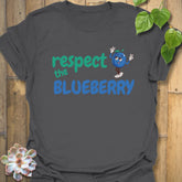 Respect The Blueberry T-shirt Charcoal / S T-Shirt