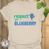 Respect The Blueberry T-shirt Natural / S T-Shirt