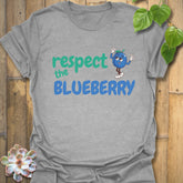 Respect The Blueberry T-shirt Sport Grey / S T-Shirt