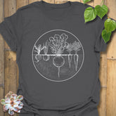Rooted Vegetables T-shirt Charcoal / S T-Shirt
