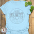 Rooted Vegetables T-shirt Light Blue / S T-Shirt