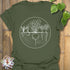 Rooted Vegetables T-shirt Military Green / S T-Shirt