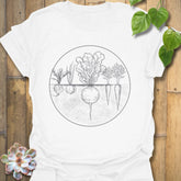 Rooted Vegetables T-shirt White / S T-Shirt