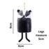 Rustic Animal Wind Chimes - Clearance Badger Animal Wind Chimes