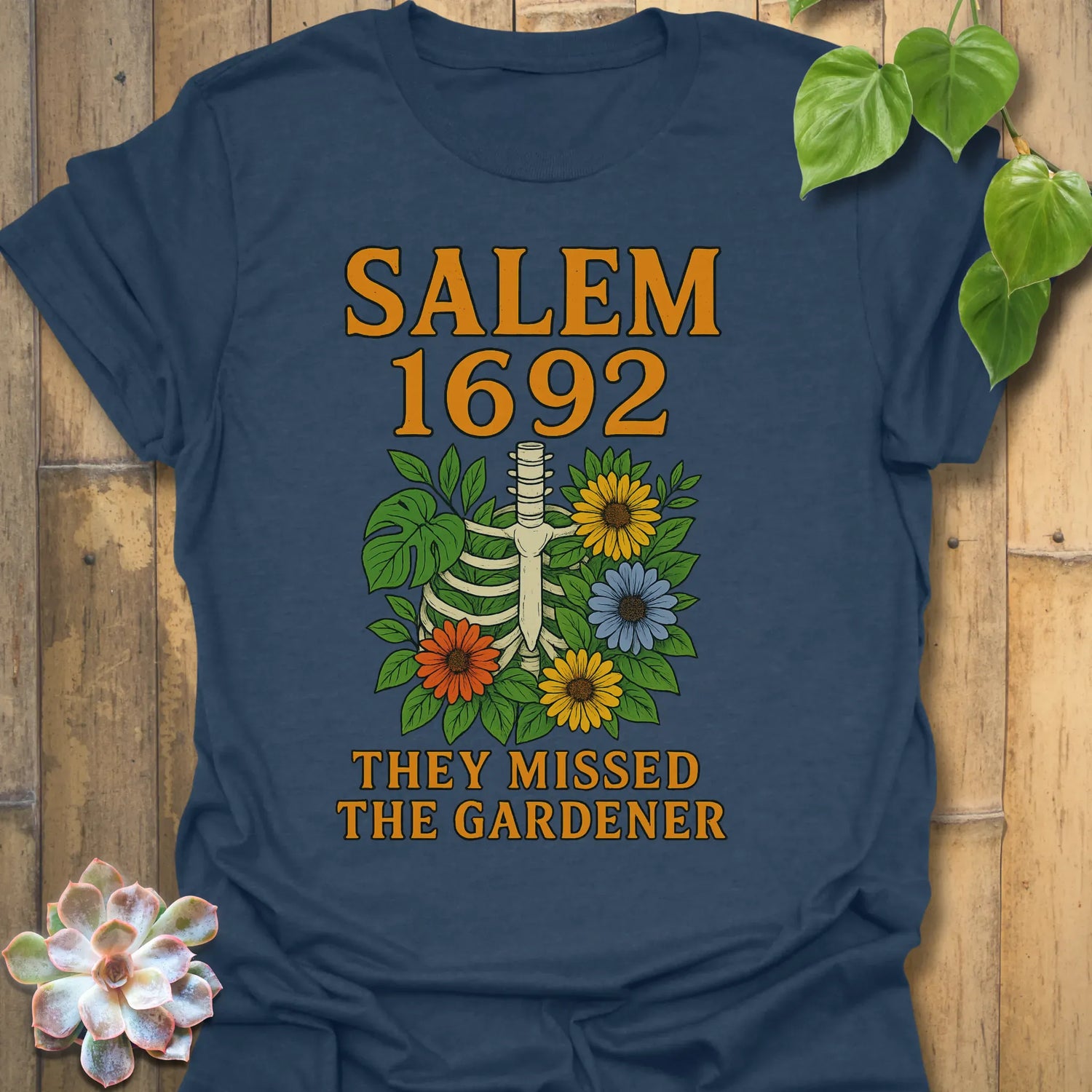 Salem 1692 T-Shirt Heather Navy / S T-Shirt