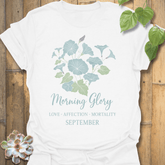 September Morning Glory T-shirt White / S T-Shirt