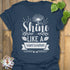 Shine Like A Sunflower T-Shirt Heather Navy / S T-Shirt