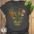 Skull in Bloom T-shirt Dark Heather / S T-Shirt