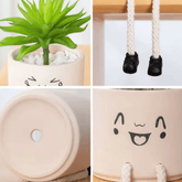 Smiley Character Plant Pot with Dangly Legs – Clearance