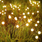 Solar Firefly Garden Lights - Waterproof 8 LED Outdoor Decor Solar Lights