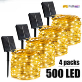 Solar String Lights - Waterproof LED Fairy Lights for Outdoor Decor String Lights