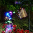 Solar Watering Can Lights - Large Retro Metal Garden Lantern RGB Solar Lights Lantern