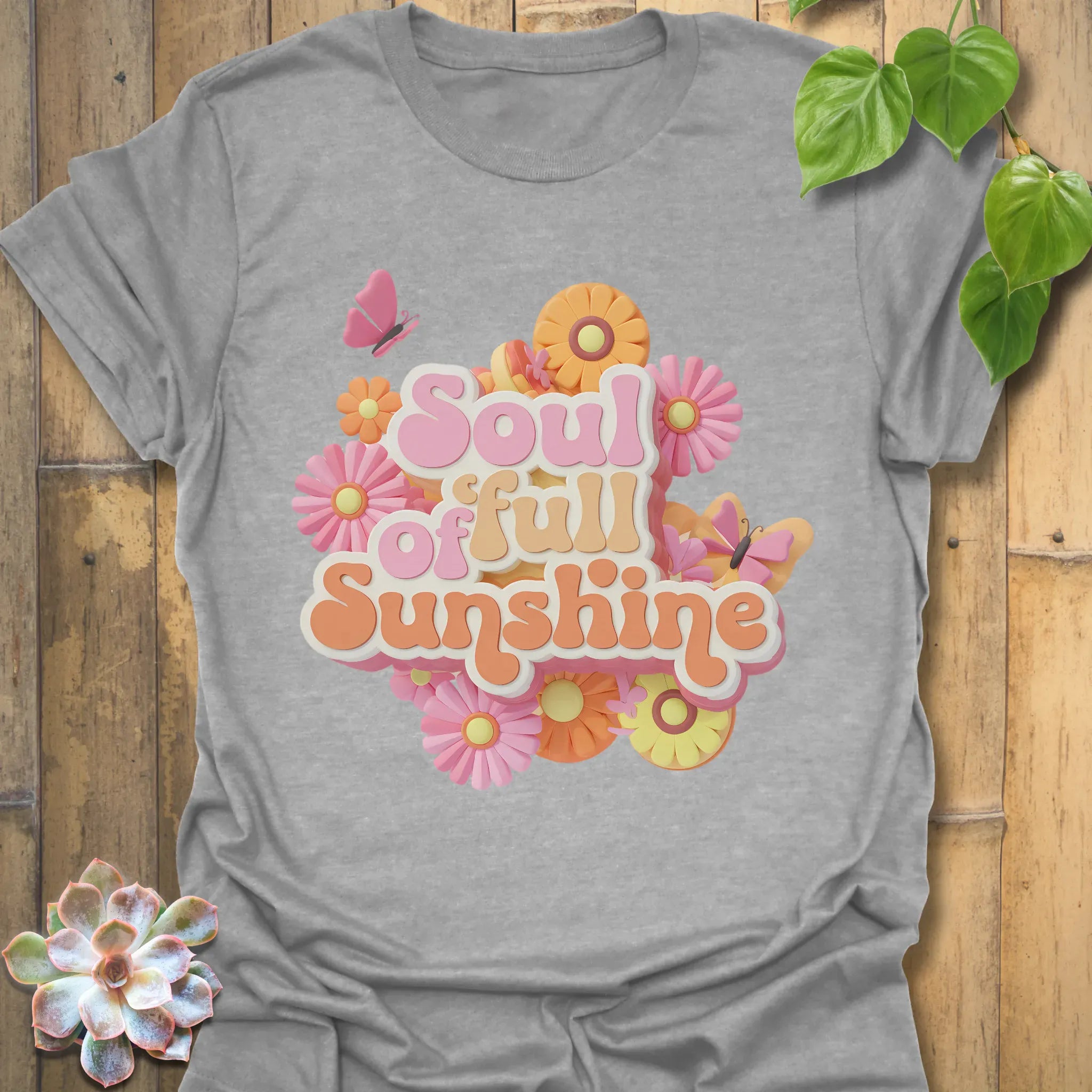 Soul Of Full Sunshine T-shirt Sport Grey / S T-Shirt