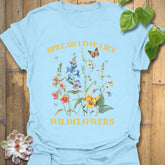 Spread Love T-shirt Light Blue / S T-Shirt