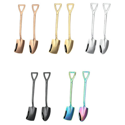 Stainless Steel Coffee Spoon,  Shovel or Spade Spoons