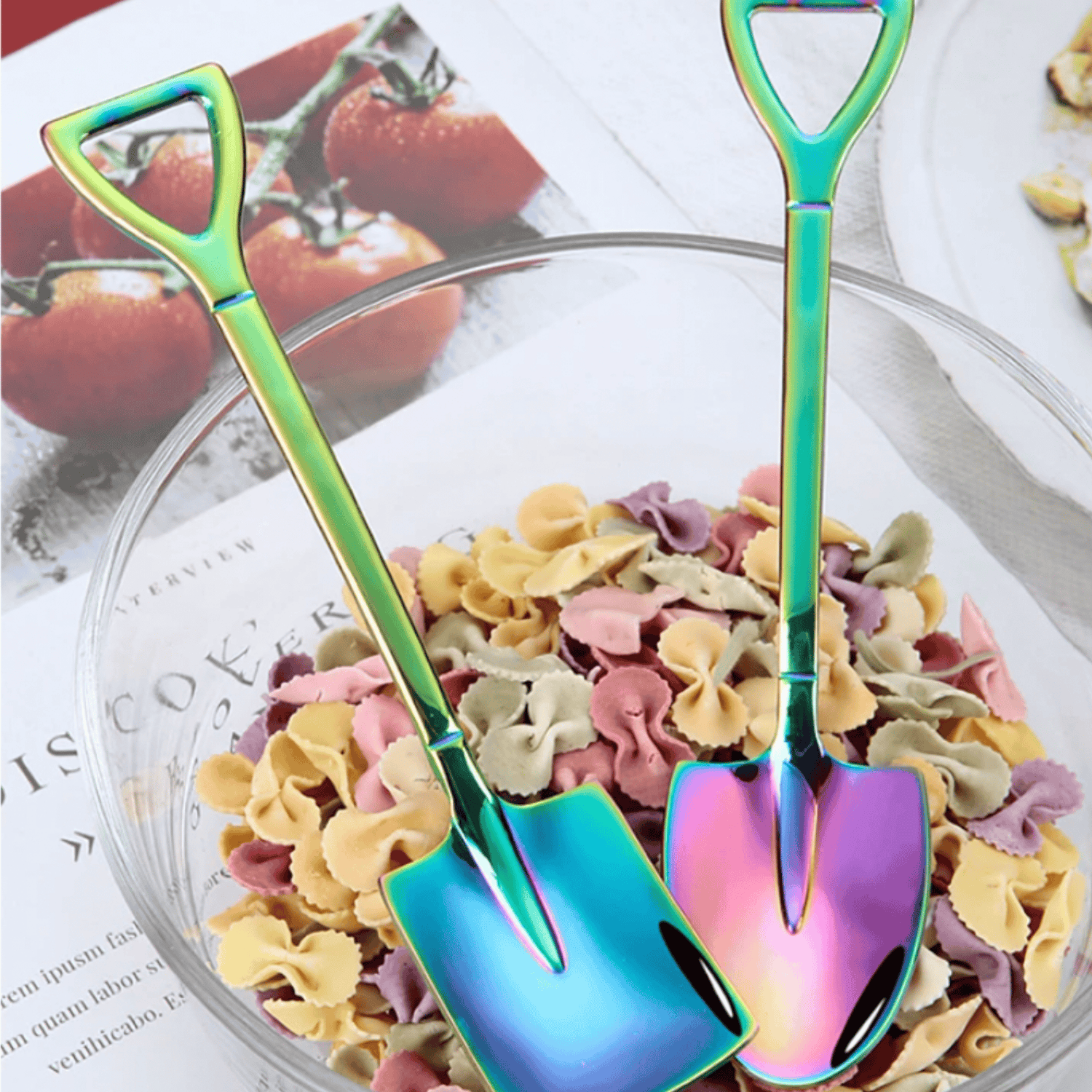 Stainless Steel Coffee Spoon,  Shovel or Spade Spoons