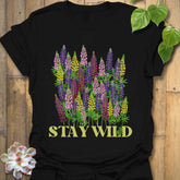 Stay Wild T-shirt Black / S T-Shirt