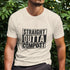 Straight Outta Compost T-shirt Natural / S T-Shirt