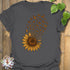 Sunflower Butterfly T-shirt Charcoal / S T-Shirt
