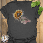 Sunflower Serenity T-shirt Dark Heather / S T-Shirt