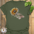 Sunflower Serenity T-shirt Military Green / S T-Shirt