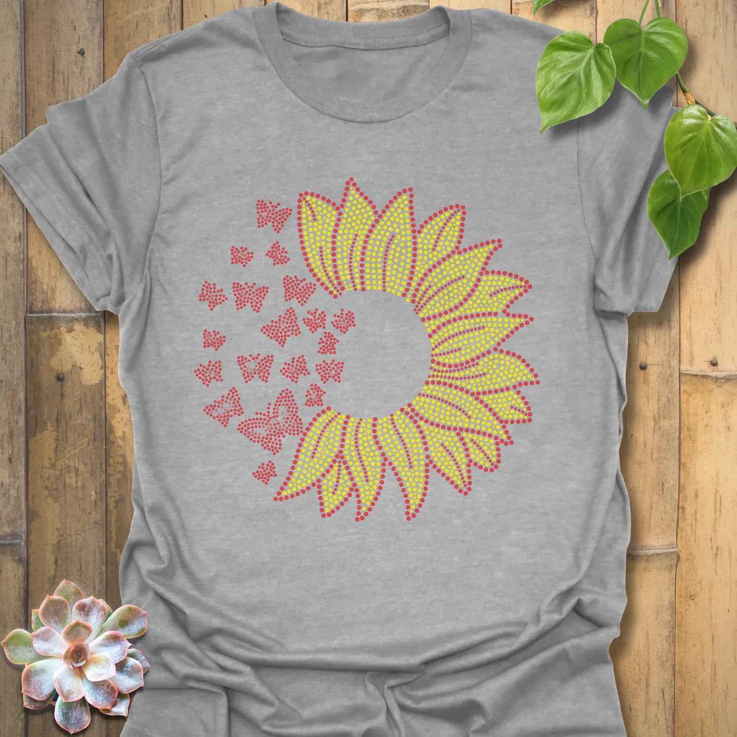 Sunflower Sparkle T-shirt Sport Grey / S T-Shirt