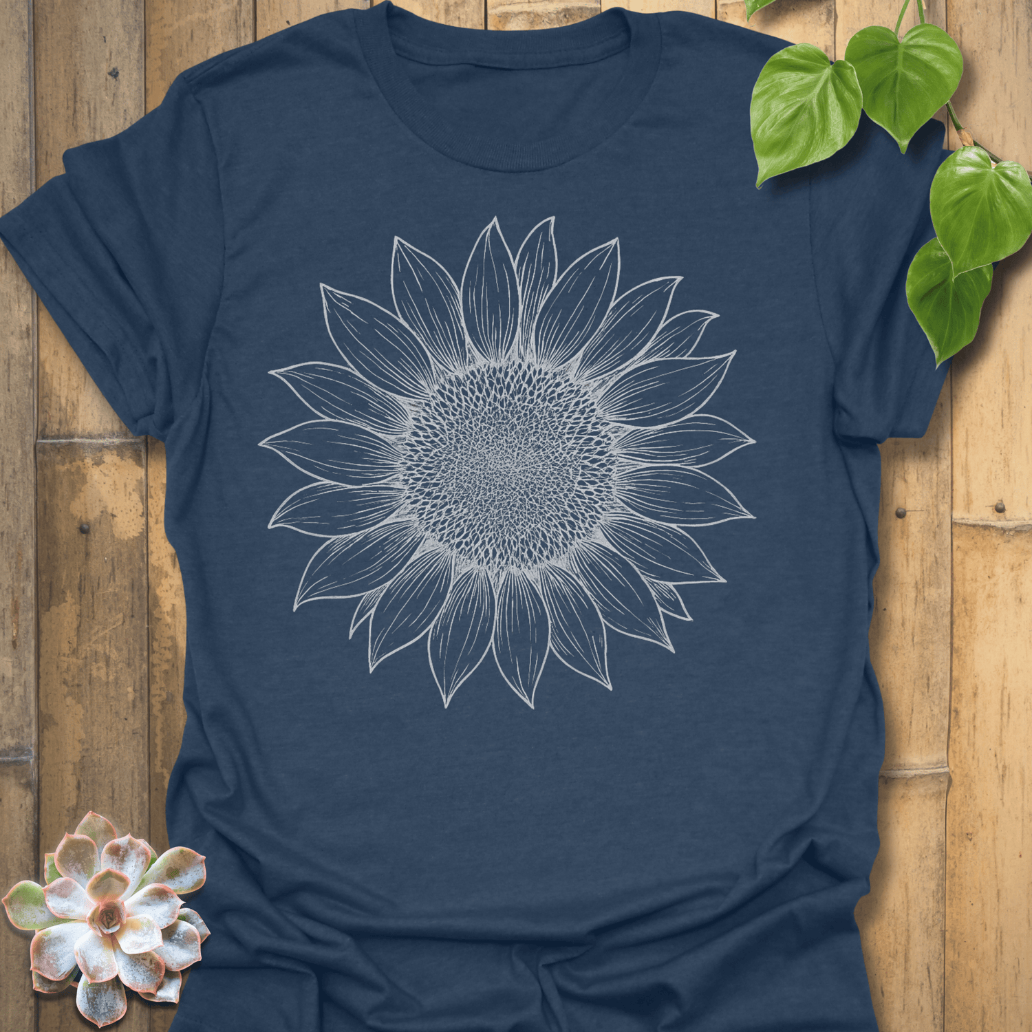 Sunflower T-shirt Heather Navy / S T-Shirt