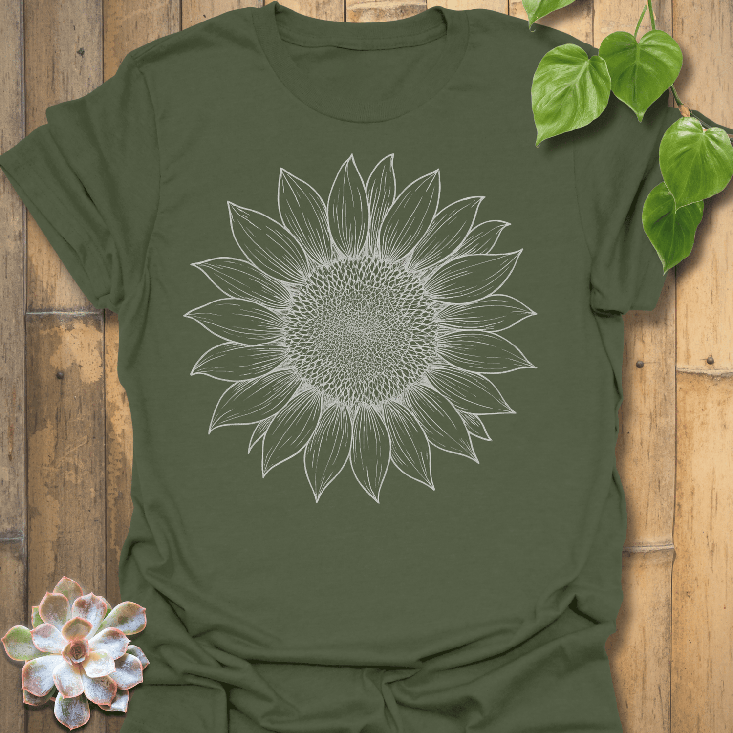 Sunflower T-shirt Military Green / S T-Shirt